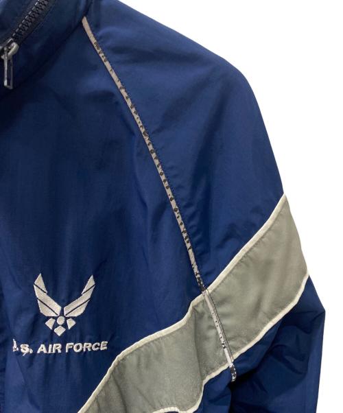 U.S.AIR FORCE（ユーエスエアフォース）U.S.AIR FORCE (ユーエスエアフォース) ナイロンジャケット ブルー サイズ:XLの古着・服飾アイテム