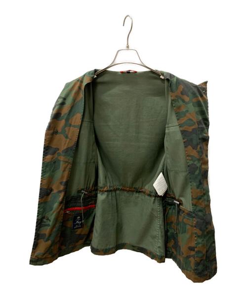 fay（フェイ）Fay (フェイ) ミリタリージャケット オリーブ サイズ:Sの古着・服飾アイテム
