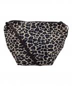 Herve Chapelierエルベシャプリエ）の古着「ナイロン舟型ショルダーバッグXS」｜アイボリー×ブラック