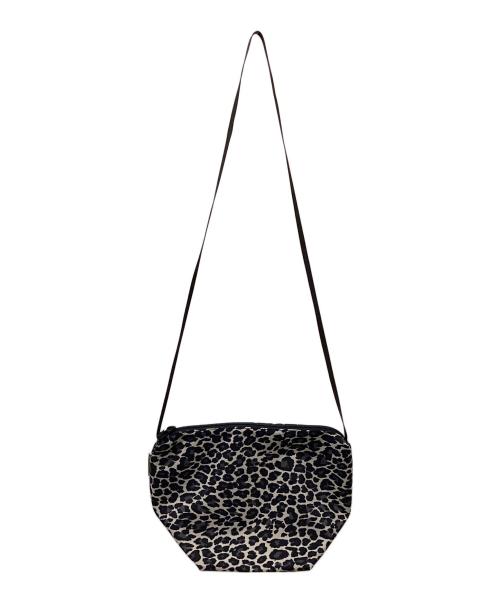 Herve Chapelier（エルベシャプリエ）Herve Chapelier (エルベシャプリエ) ナイロン舟型ショルダーバッグXS アイボリー×ブラックの古着・服飾アイテム