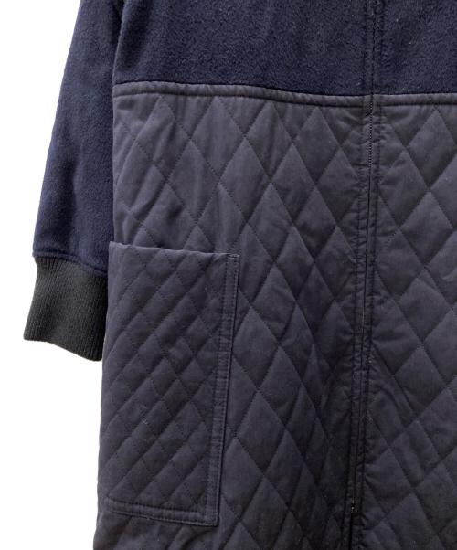 RAY BEAMS（レイ ビームス）RAY BEAMS (レイ ビームス) キルティングキリカエコート ネイビーの古着・服飾アイテム