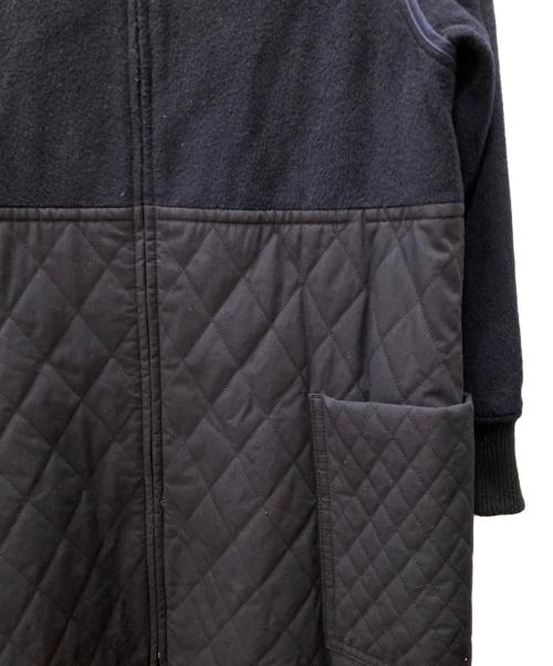 RAY BEAMS（レイ ビームス）RAY BEAMS (レイ ビームス) キルティングキリカエコート ネイビーの古着・服飾アイテム