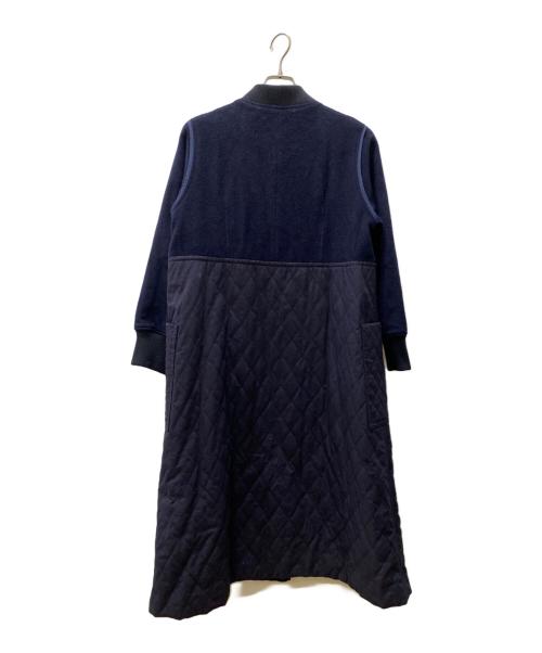 RAY BEAMS（レイ ビームス）RAY BEAMS (レイ ビームス) キルティングキリカエコート ネイビーの古着・服飾アイテム