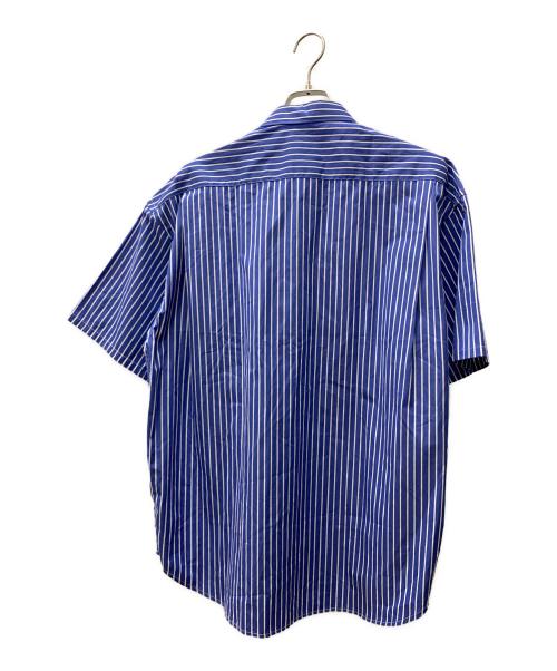 THOMAS MASON（トーマスメイソン）THOMAS MASON (トーマスメイソン) EDIFICE (エディフィス) 半袖シャツ ブルー サイズ:Mの古着・服飾アイテム