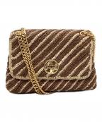 TORY BURCHトリーバーチ）の古着「ショルダーバッグ」｜ブラウン