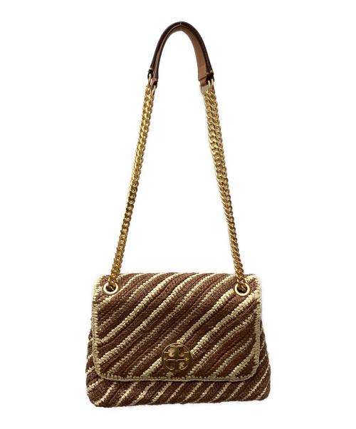 TORY BURCH（トリーバーチ）TORY BURCH (トリーバーチ) ショルダーバッグ ブラウンの古着・服飾アイテム