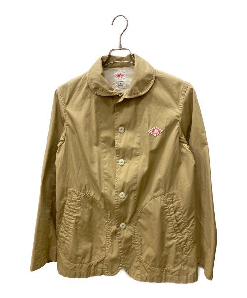 DANTON（ダントン）DANTON (ダントン) 丸襟ブルゾン ベージュ サイズ:Lの古着・服飾アイテム
