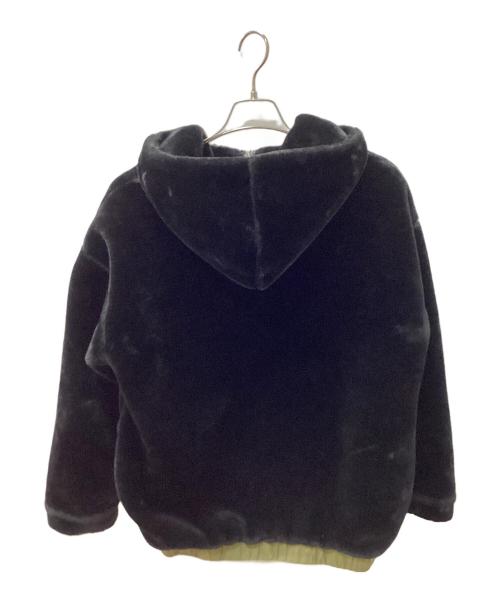 UGG（アグ）UGG (アグ) Kairo Faux Fur Jacket ブラック サイズ:Mの古着・服飾アイテム