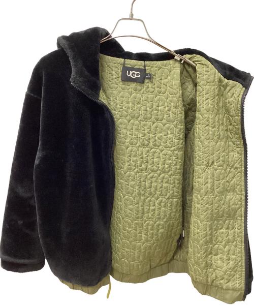 UGG（アグ）UGG (アグ) Kairo Faux Fur Jacket ブラック サイズ:Mの古着・服飾アイテム
