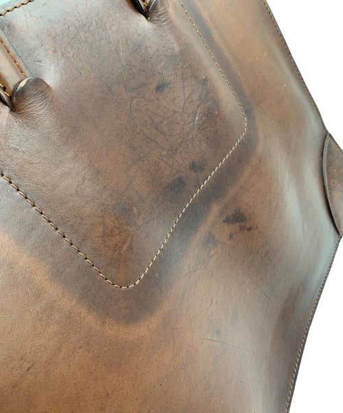 PAUL SMITH（ポールスミス）PAUL SMITH (ポールスミス) ヴィンテージブリーフケース ブラウンの古着・服飾アイテム