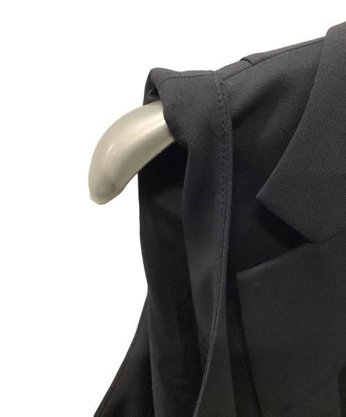 DRESSTERIOR（ドレステリア）DRESSTERIOR (ドレステリア) テーラードロングジレ ブラック サイズ:38の古着・服飾アイテム