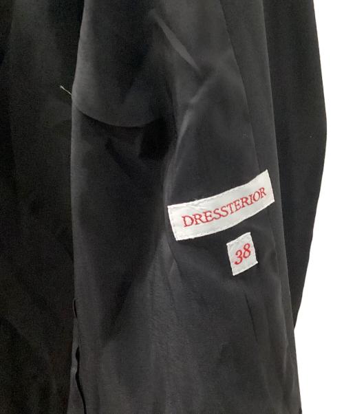 DRESSTERIOR（ドレステリア）DRESSTERIOR (ドレステリア) テーラードロングジレ ブラック サイズ:38の古着・服飾アイテム