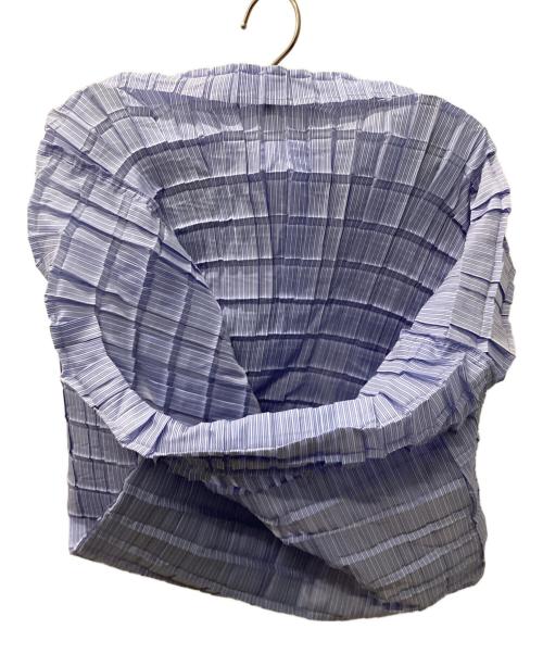 MAISON SPECIAL（メゾンスペシャル）MAISON SPECIAL (メゾンスペシャル) Box Pleated Skirt ブルー サイズ:FREEの古着・服飾アイテム