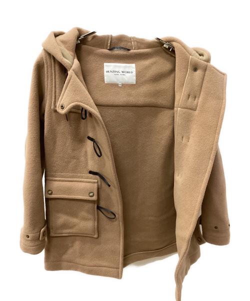 HUNTING WORLD（ハンティングワールド）HUNTING WORLD (ハンティングワールド) ダッフルコート ベージュ サイズ:3の古着・服飾アイテム