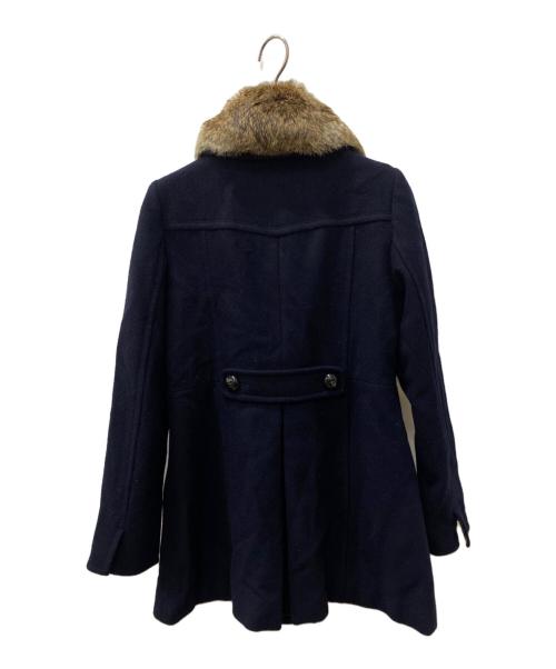 BURBERRY BLUE LABEL（バーバリーロンドンブルーレーベル）BURBERRY BLUE LABEL (バーバリーロンドンブルーレーベル) ステンカラーコート ネイビー サイズ:36の古着・服飾アイテム