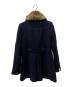 BURBERRY BLUE LABEL (バーバリーロンドンブルーレーベル) ステンカラーコート ネイビー サイズ:36：7000円