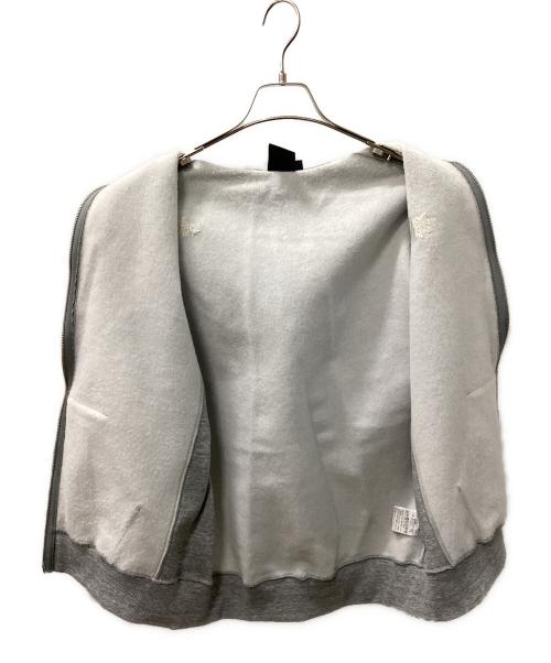 THE NORTH FACE（ザ ノース フェイス）THE NORTH FACE (ザ ノース フェイス) SQUARE LOGO FULL ZIP グレー サイズ:Sの古着・服飾アイテム