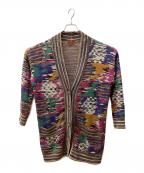 missoniミッソーニ）の古着「厚手カーディガン」｜マルチカラー