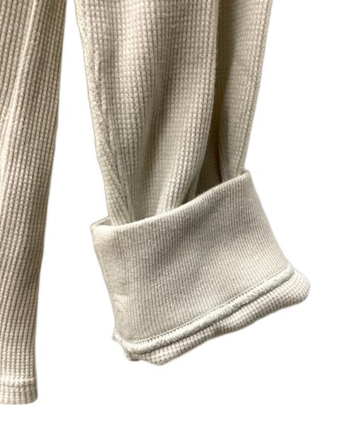 adidas（アディダス）adidas (アディダス) 00's サーマルカットソー ベージュ サイズ:Oの古着・服飾アイテム