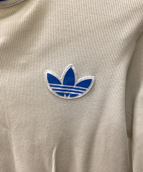 adidas（アディダス）adidas (アディダス) 00's サーマルカットソー ベージュ サイズ:Oの古着・服飾アイテム