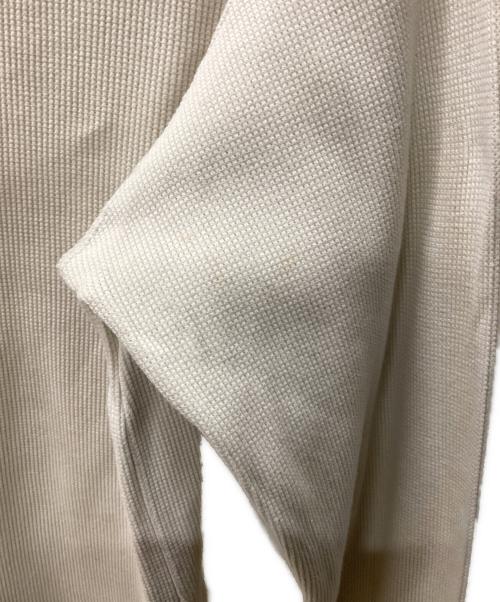 adidas（アディダス）adidas (アディダス) 00's サーマルカットソー ベージュ サイズ:Oの古着・服飾アイテム