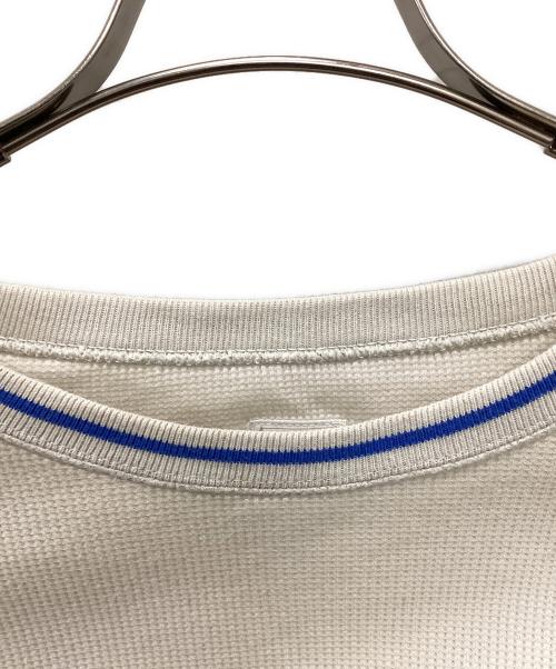 adidas（アディダス）adidas (アディダス) 00's サーマルカットソー ベージュ サイズ:Oの古着・服飾アイテム