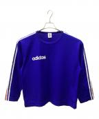 adidasアディダス）の古着「80-90's OLDスポーツメッシュシャツ」｜ブルー
