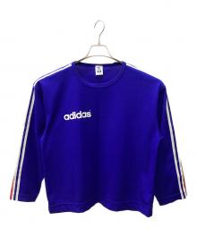 adidas（アディダス）の古着「80-90's OLDスポーツメッシュシャツ」｜ブルー