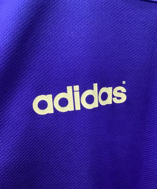 adidas（アディダス）adidas (アディダス) 80-90's OLDスポーツメッシュシャツ ブルー サイズ:M-Lの古着・服飾アイテム