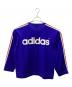 adidas (アディダス) 80-90's OLDスポーツメッシュシャツ ブルー サイズ:M-L：4000円