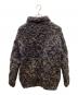 CANADIAN SWEATER (カナディアンセーター) 90-00sカウチンニットカーディガン ネイビー×ベージュ サイズ:38：8000円