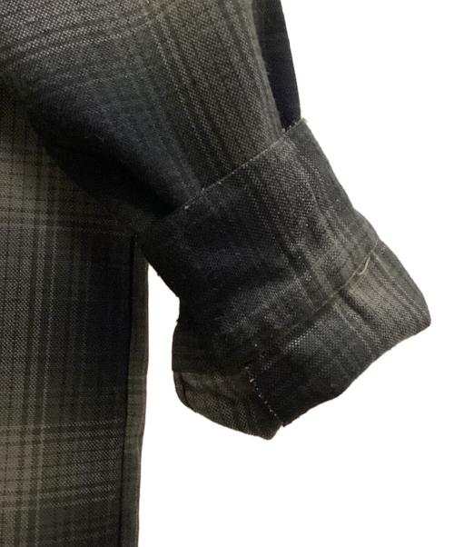 CalTop（キャルトップ）CalTop (キャルトップ) 90's オンブレチェックシャツ グレー×ブラック サイズ:表記なしの古着・服飾アイテム