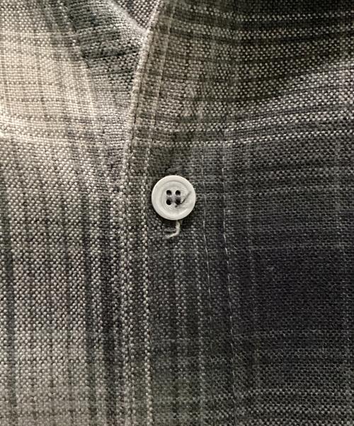 CalTop（キャルトップ）CalTop (キャルトップ) 90's オンブレチェックシャツ グレー×ブラック サイズ:表記なしの古着・服飾アイテム