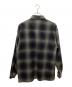 CalTop (キャルトップ) 90's オンブレチェックシャツ グレー×ブラック サイズ:表記なし：8000円