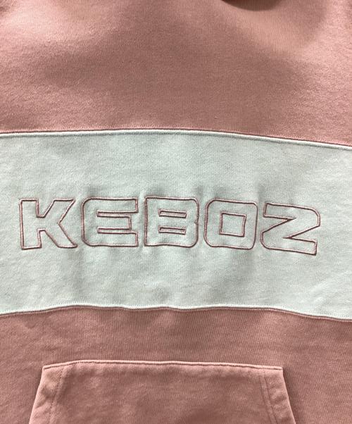 KEBOZ（ケボズ）KEBOZ (ケボズ) KEBOZ パーカー ベージュ サイズ:SMALLの古着・服飾アイテム