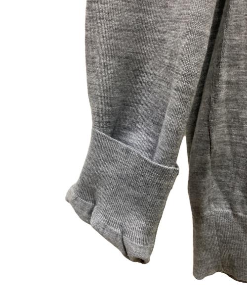 TOMORROW LAND（トゥモローランド）TOMORROW LAND (トゥモローランド) 薄手ニット グレー サイズ:Ｍの古着・服飾アイテム