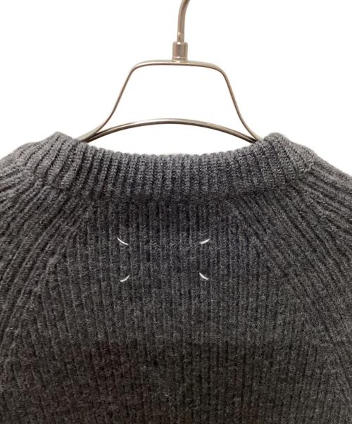 Maison Margiela（メゾンマルジェラ）Maison Margiela (メゾンマルジェラ) 19AW LOW GAUGE CLASSIC DAINTY SWEATER グレー サイズ:Ｍの古着・服飾アイテム