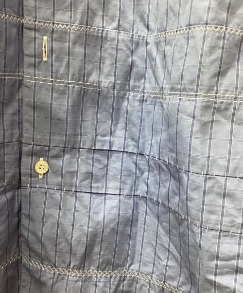 COMME des GARCONS JUNYA WATANABE MAN（コム デ ギャルソン ジュンヤ ワタナベ マン）COMME des GARCONS JUNYA WATANABE MAN (コム デ ギャルソン ジュンヤ ワタナベ マン) 長袖シャツ ブルー サイズ:XSの古着・服飾アイテム