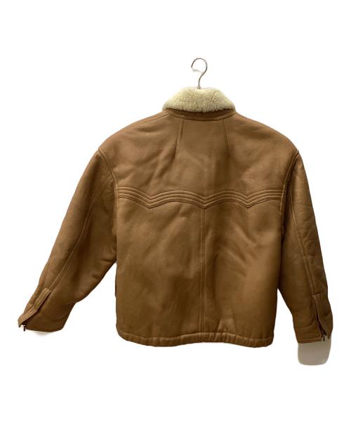 ORIGINAL SHEARLING（オリジナルシアリング）ORIGINAL SHEARLING (オリジナルシアリング) ムートンジャケット ブラウン サイズ:48の古着・服飾アイテム