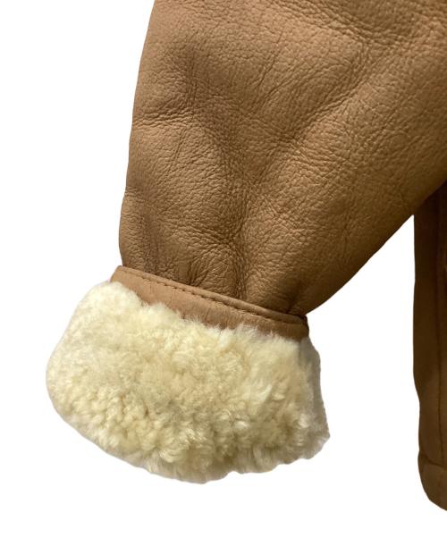 ORIGINAL SHEARLING（オリジナルシアリング）ORIGINAL SHEARLING (オリジナルシアリング) ムートンジャケット ブラウン サイズ:48の古着・服飾アイテム