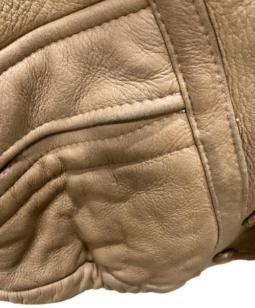 ORIGINAL SHEARLING（オリジナルシアリング）ORIGINAL SHEARLING (オリジナルシアリング) ムートンジャケット ブラウン サイズ:48の古着・服飾アイテム