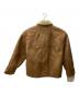 ORIGINAL SHEARLING (オリジナルシアリング) ムートンジャケット ブラウン サイズ:48：8000円