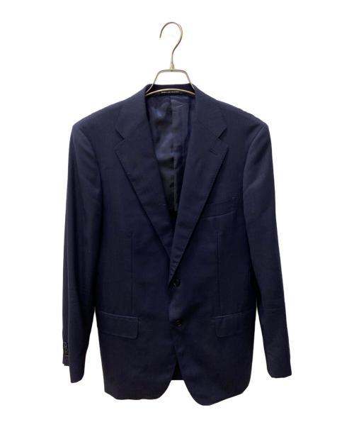 green label relaxing（グリーンレーベルリラクシング）green label relaxing (グリーンレーベルリラクシング) テーラードジャケット ネイビー サイズ:48の古着・服飾アイテム