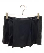 MIU MIUミュウミュウ）の古着「キュロットスカート」｜ブラック