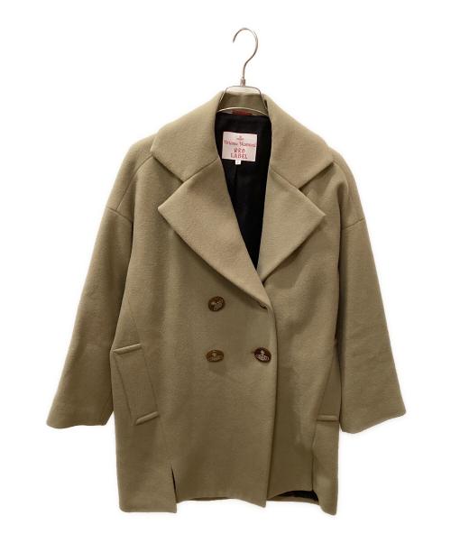 Vivienne Westwood RED LABEL（ヴィヴィアンウエストウッドレッドレーベル）Vivienne Westwood RED LABEL (ヴィヴィアンウエストウッドレッドレーベル) コート ベージュ サイズ:2の古着・服飾アイテム