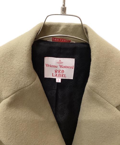 Vivienne Westwood RED LABEL（ヴィヴィアンウエストウッドレッドレーベル）Vivienne Westwood RED LABEL (ヴィヴィアンウエストウッドレッドレーベル) コート ベージュ サイズ:2の古着・服飾アイテム