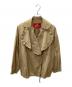 Vivienne Westwood RED LABEL（ヴィヴィアンウエストウッドレッドレーベル）の古着「ラブフリルブルゾン」｜カーキ