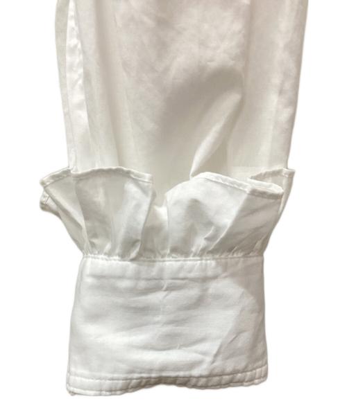 Vivienne Westwood RED LABEL（ヴィヴィアンウエストウッドレッドレーベル）Vivienne Westwood RED LABEL (ヴィヴィアンウエストウッドレッドレーベル) コットンローンラブフリルシャツ ホワイト サイズ:00の古着・服飾アイテム