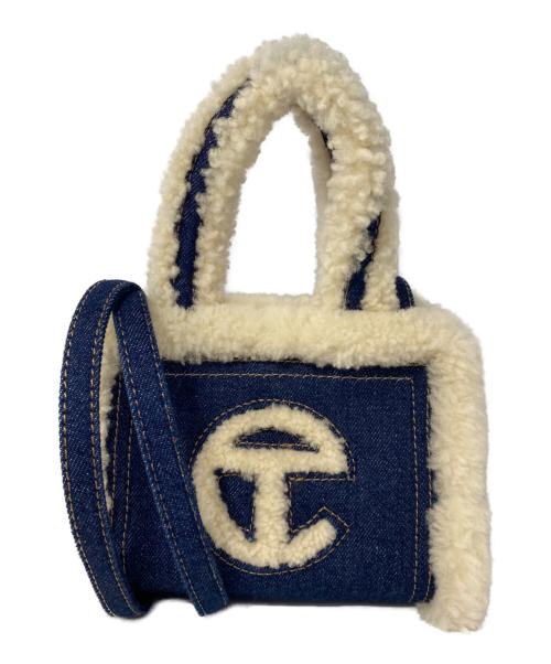 UGG（アグ）UGG (アグ) Telfar (テルファー) 2WAYショルダーバッグ インディゴ×ベージュの古着・服飾アイテム