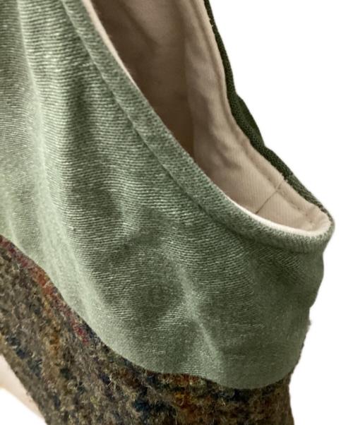 Thinsulate（シンサレート）Thinsulate (シンサレート) masterkey (マスターキー) 再構築中綿ベスト カーキ サイズ:1の古着・服飾アイテム